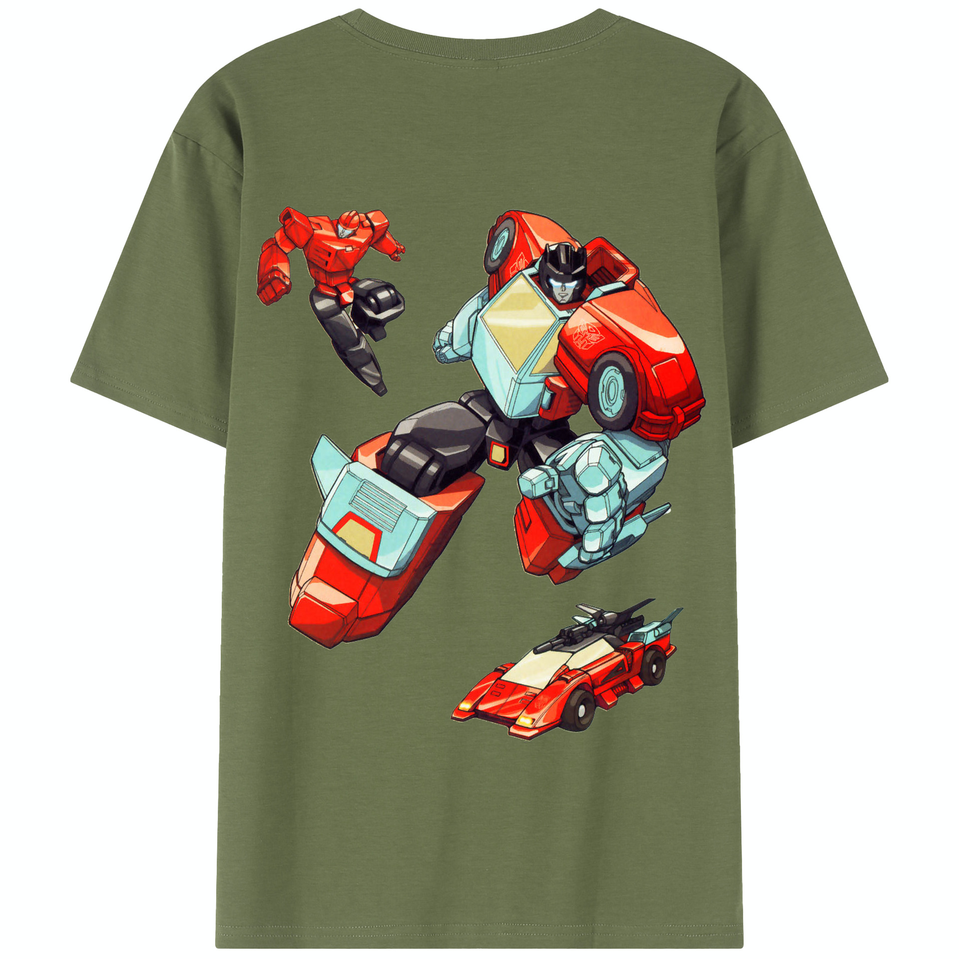 （画像用）  綿100％半袖Tシャツ（背面プリント）